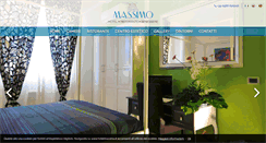 Desktop Screenshot of hotelmassimo.it