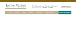 Desktop Screenshot of hotelmassimo.com